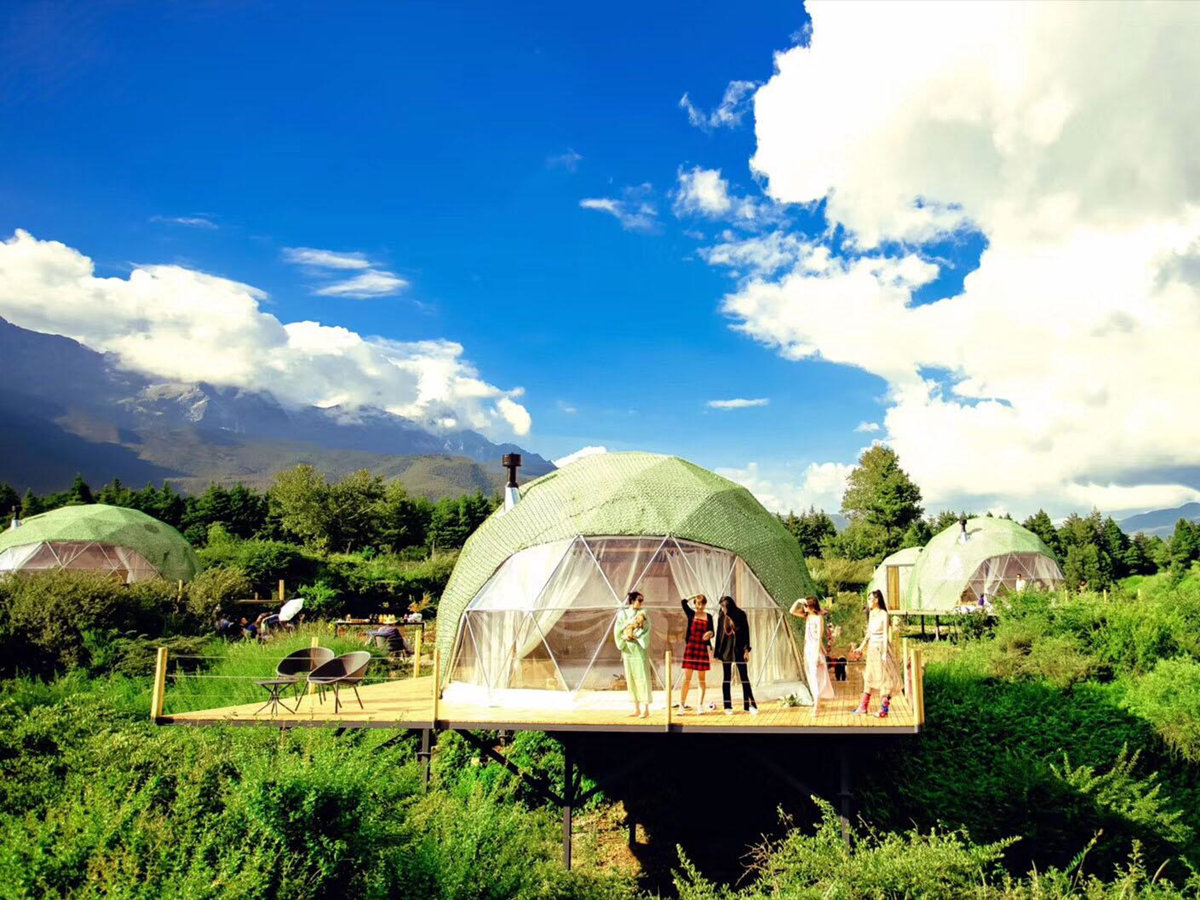 Glamping Dome Projecten