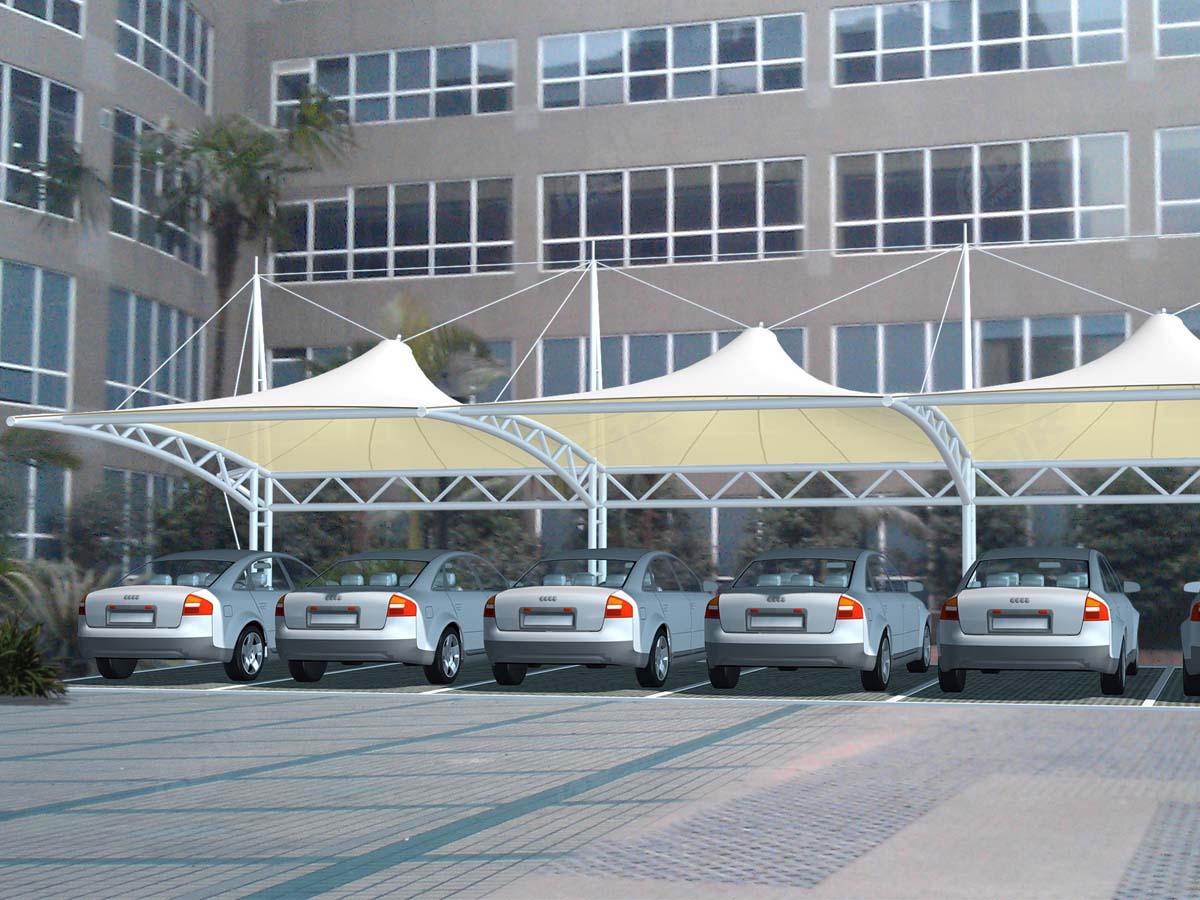 Galpões de Estacionamento de Cone - Fornecedores de Estruturas de Máscaras de Estacionamento Cônico