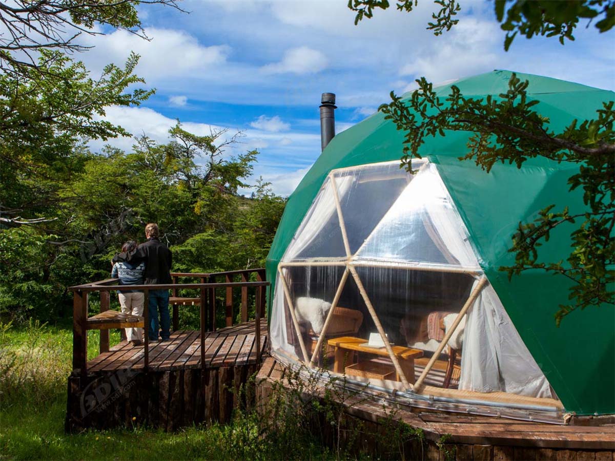 فندق الخيام القبة الصديقة للبيئة منتجع باتاجونيا للتخييم
