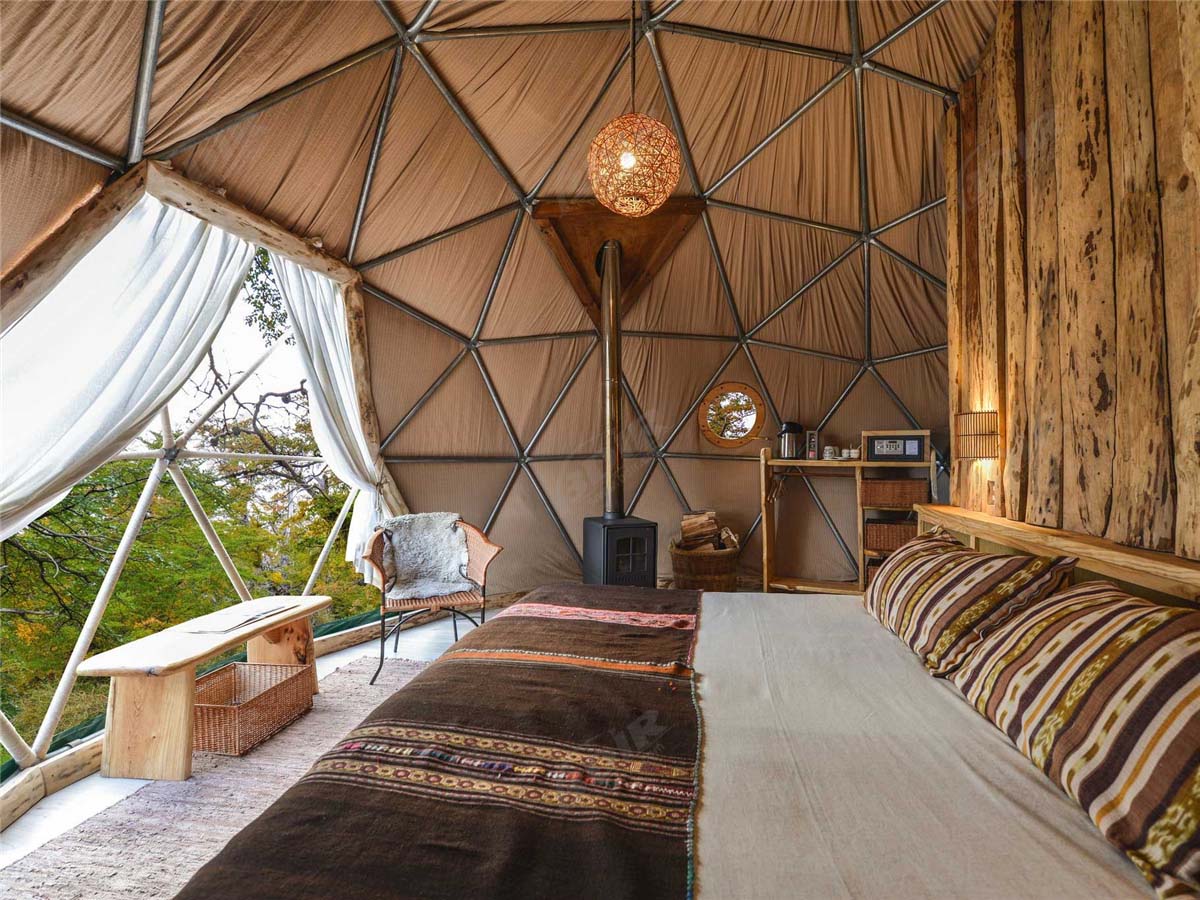 эко-отель купол палатки отель | Патагония устойчивый кемпинг купола курорт