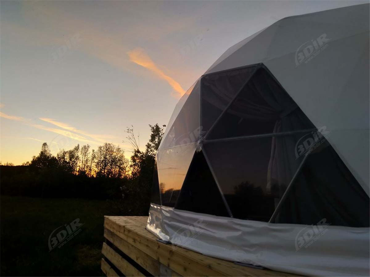 Erleben Sie Luxuriöse &-Naturunterkünfte in Umweltfreundlichen Glamping-Dome-Kabinen