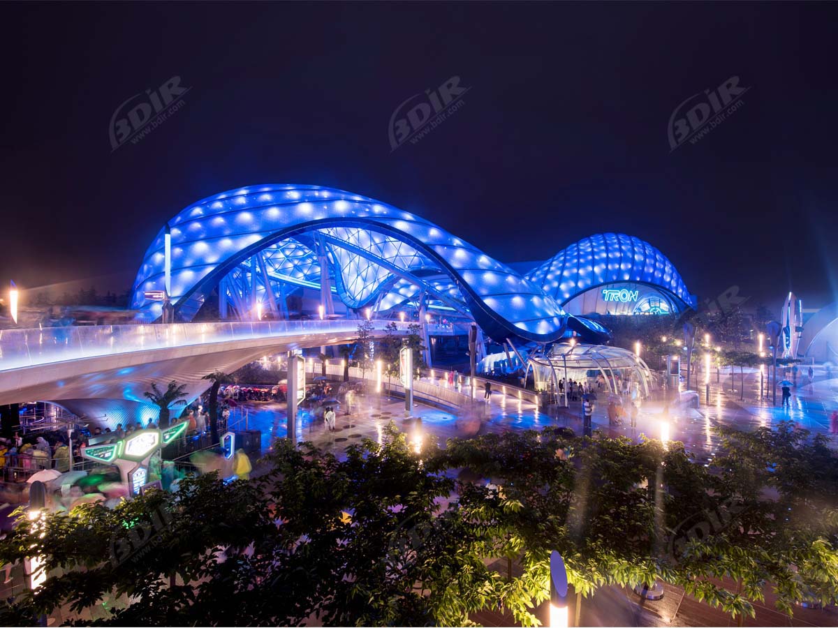 Disney Resort Station - Estruturas Famosas da Membrana ETFE