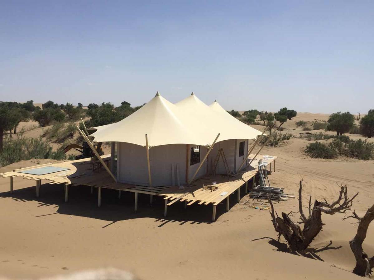 Five-Star Tent Hote, Desert Camping Tent Resort - Oman Desert Nights Camp