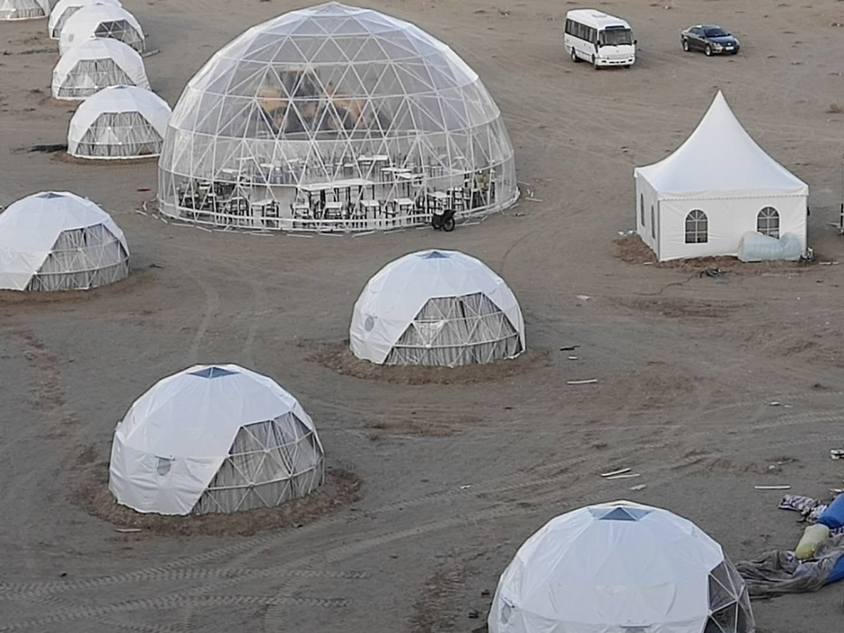 Geodesic Dome Hotel | Hotel Geodome | Eco Dome Hotel | Sun City Camp Domes