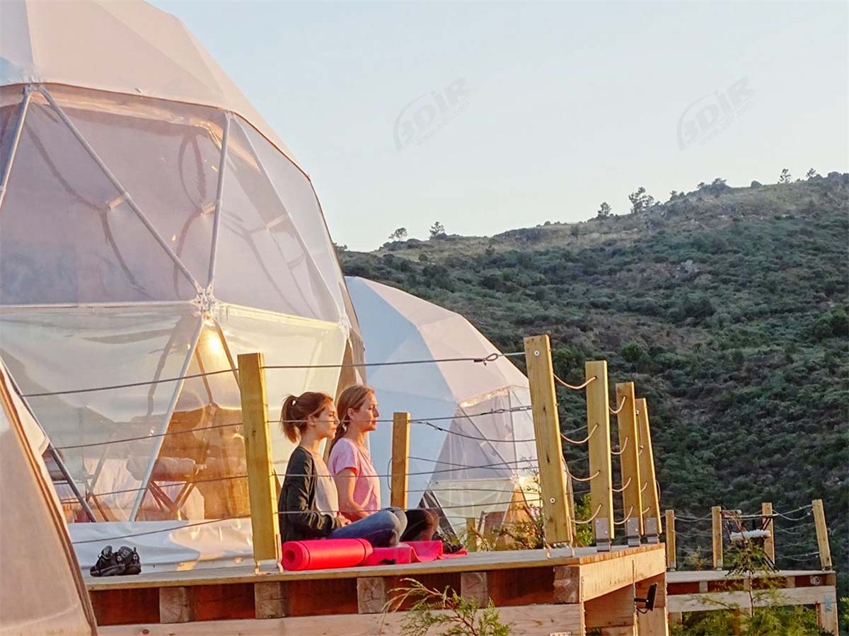 Glamping Kubbeler Çadırı | Lüks Kamp Dome Evleri - Portekiz