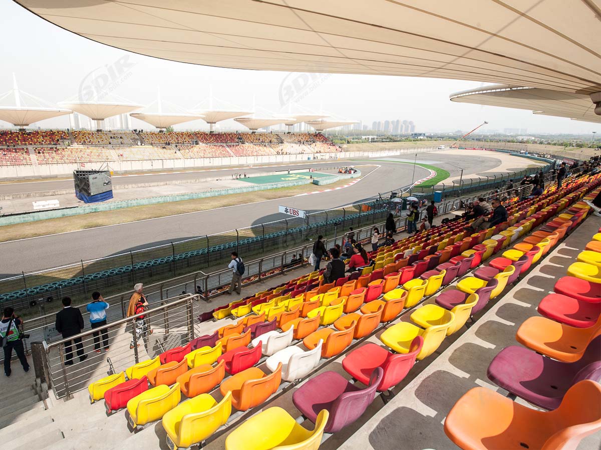 F1 Yarış Pisti Için Tribünlü Çatı Gergi Yapıları, Formül 1 Devre