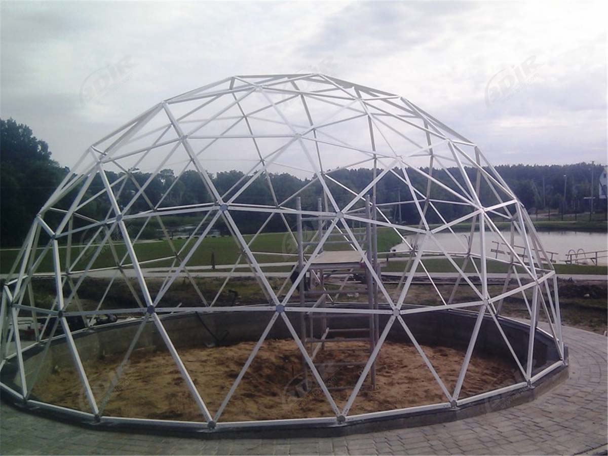 тепличные купола, геодезические теплицы, геодезические тепличные купола - разработка и поставщик