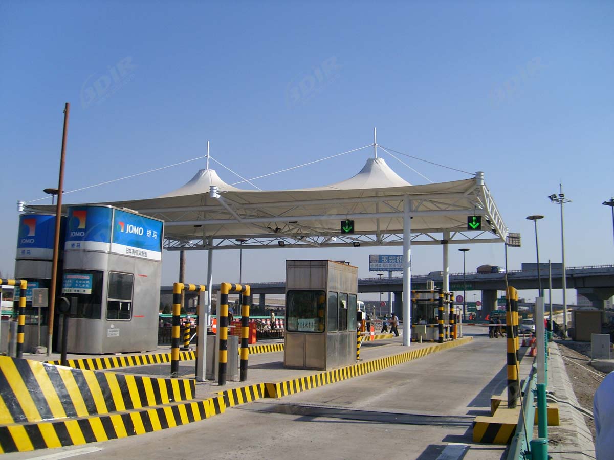 Autopistas Plaza de Peaje, Casetas de Peaje, Puerta de Entrada a la Estación de Peaje Estructuras de Tracción