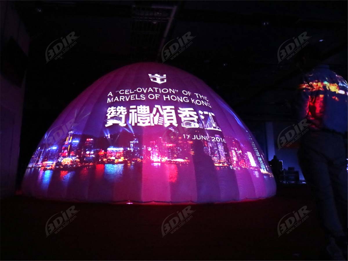Immersive Dome, 360 Projection Dome, 3D Projection, Geodesic Domes Tent