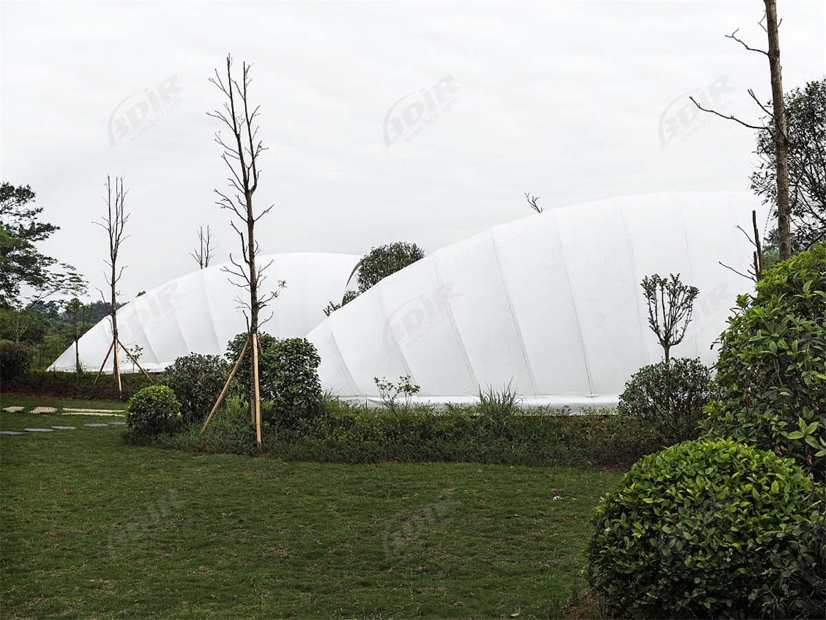 Rumah Mewah Kokon Glamping Tenda - Produsen Pondok Eco Tenda