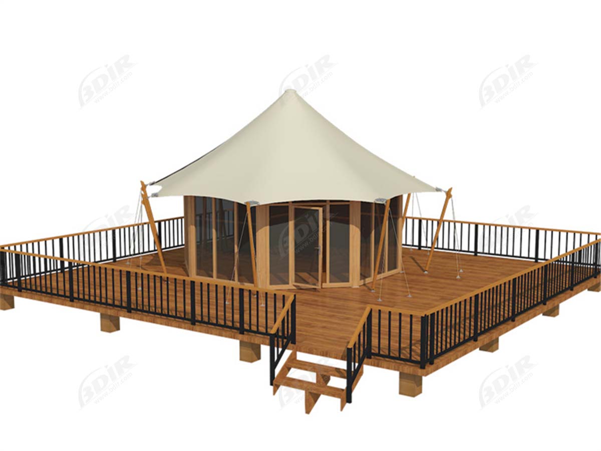 Luxury Family Eco Tent Structures for Conserve Turtle World Resort