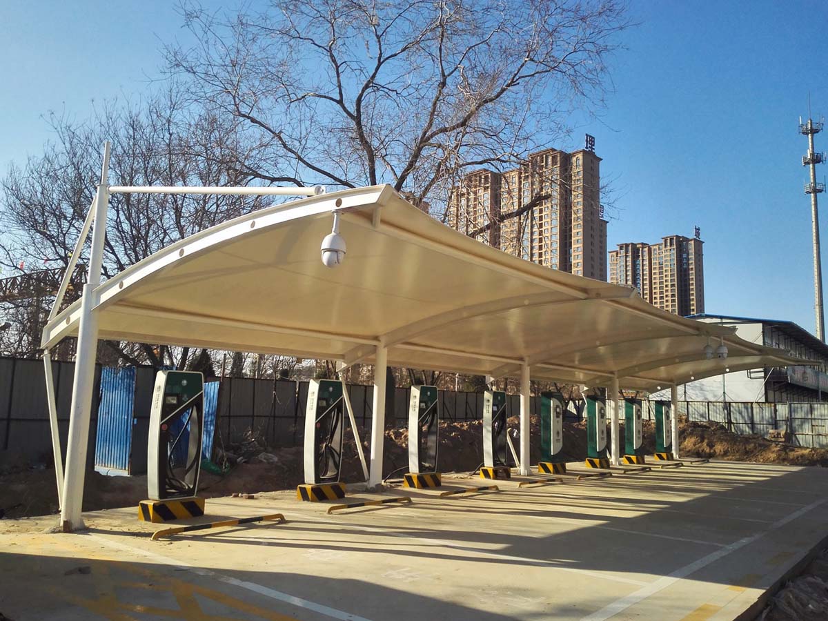 New Energy Vehicles Charging Station Canopy, electric vehicle charging stations Roof