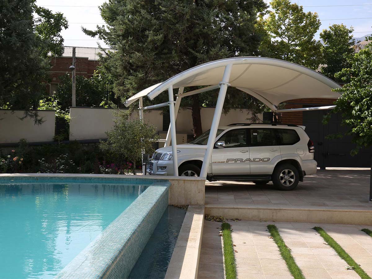 Private Car Parking Sheds - Parking Roof for Private House Villa Outdoor Garden 