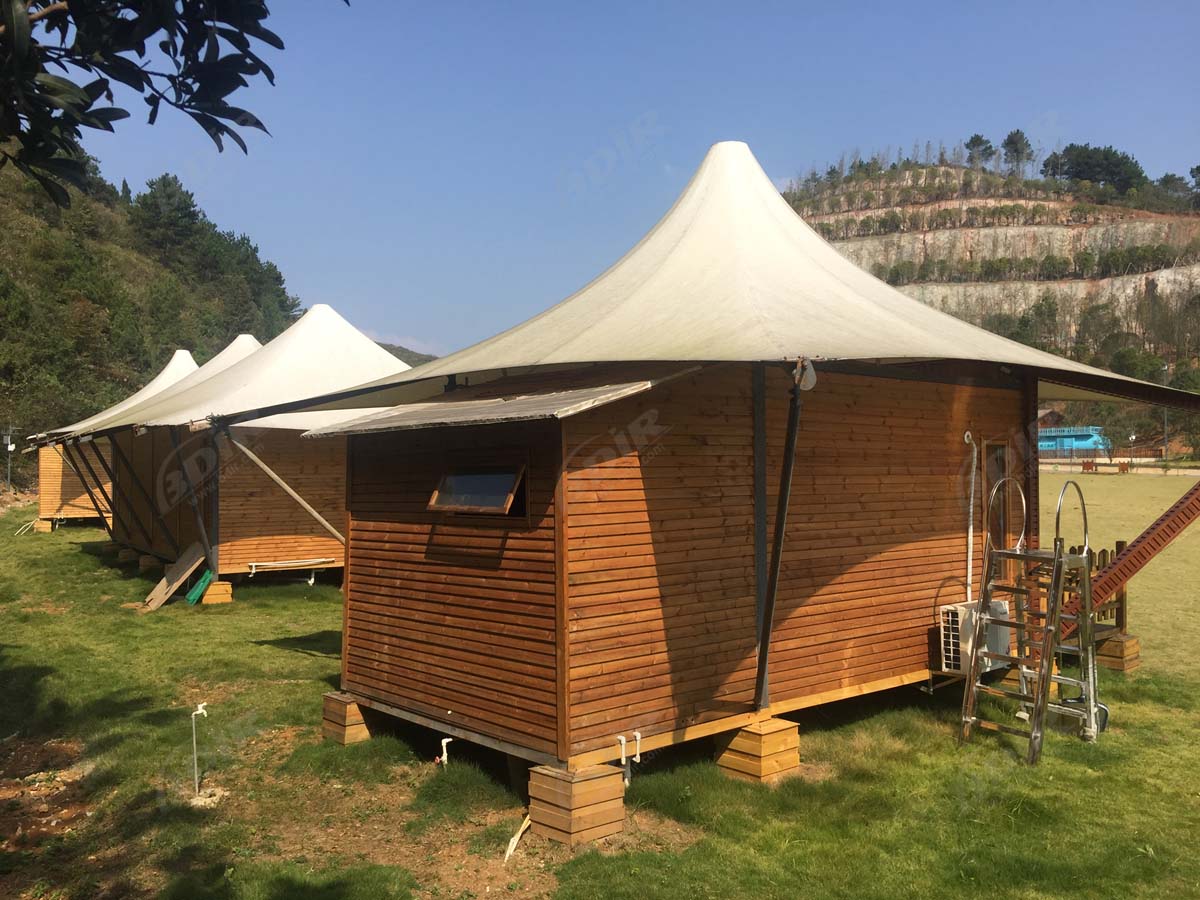 Шинта Мани дикий палаточный лагерь с 14 роскошными палатками палатки - Камбоджа