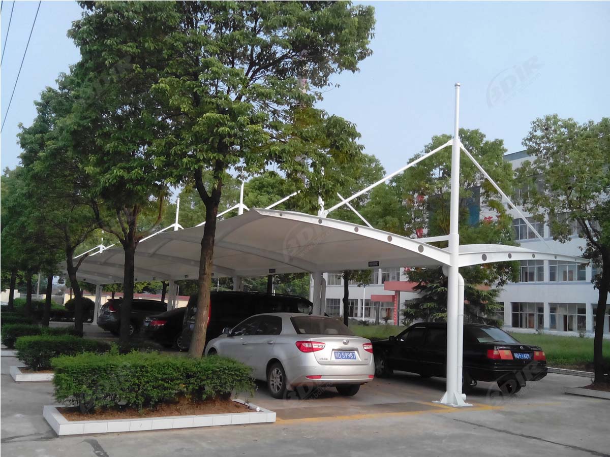 Tensile Structures for Cantilever Car Parking Shade, Sheds, Canopies - Double Bay