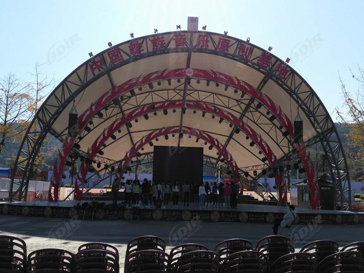 Müzik Pavyon Mekanı Için Gergi Yapılar, Konser Stadyumu, Açık Hava Etkinlikleri