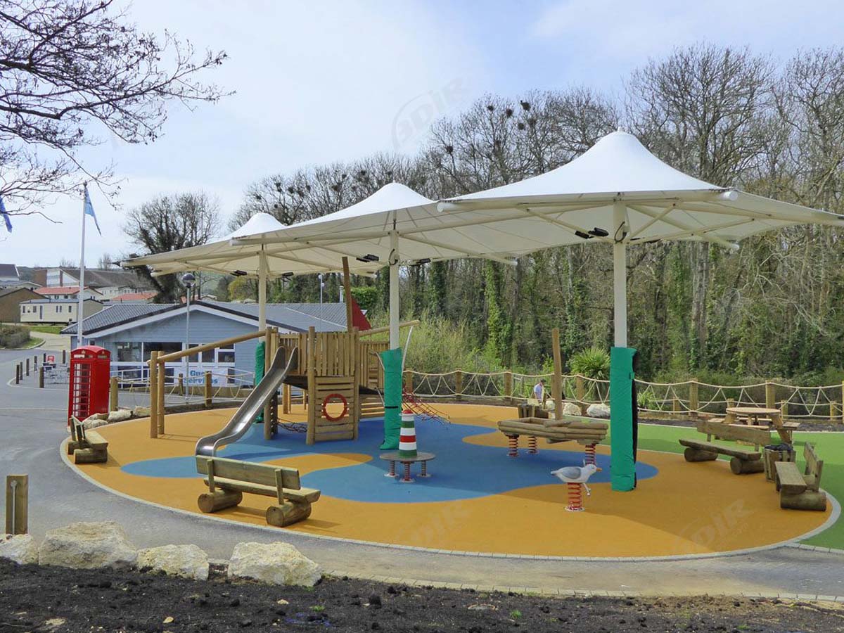 Tensile Structures for Outdoor Amusement & Theme Park, Adventure Playground
