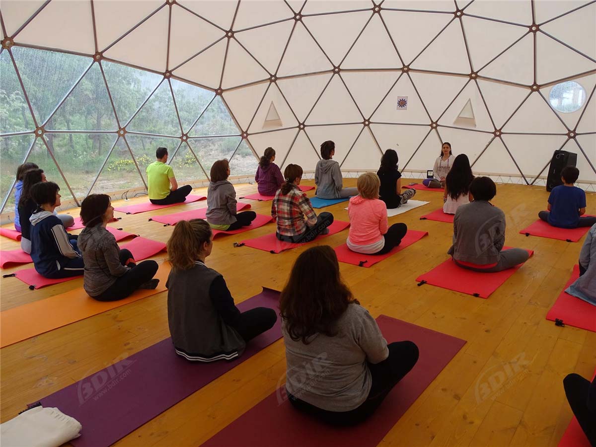Cúpulas de Yoga | Refugio Domo Geodésico | Tienda Domo Deportiva - Proveedor & Fábrica