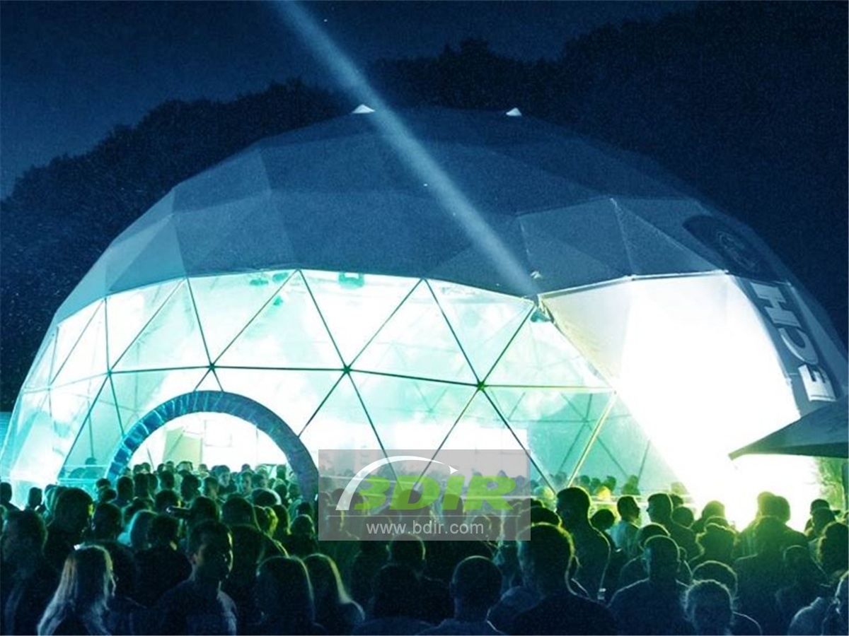 Cúpula de Concerto | Estruturas para Festivais | Dome para Eventos Musicais - Design e Fornecedor