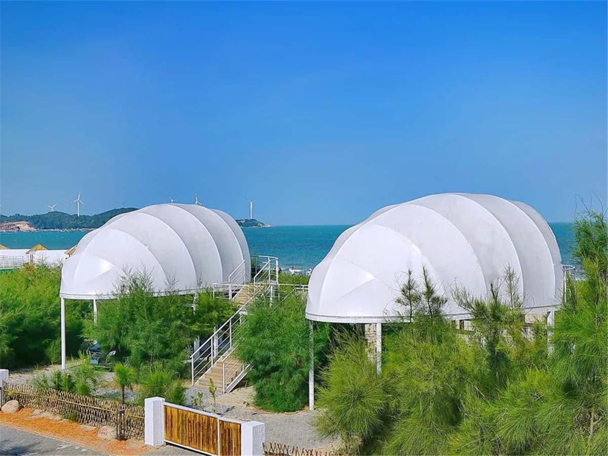 Tente Lodge de Luxe, Pavillons de Cocon, Hébergement Sous Tente de Luxe