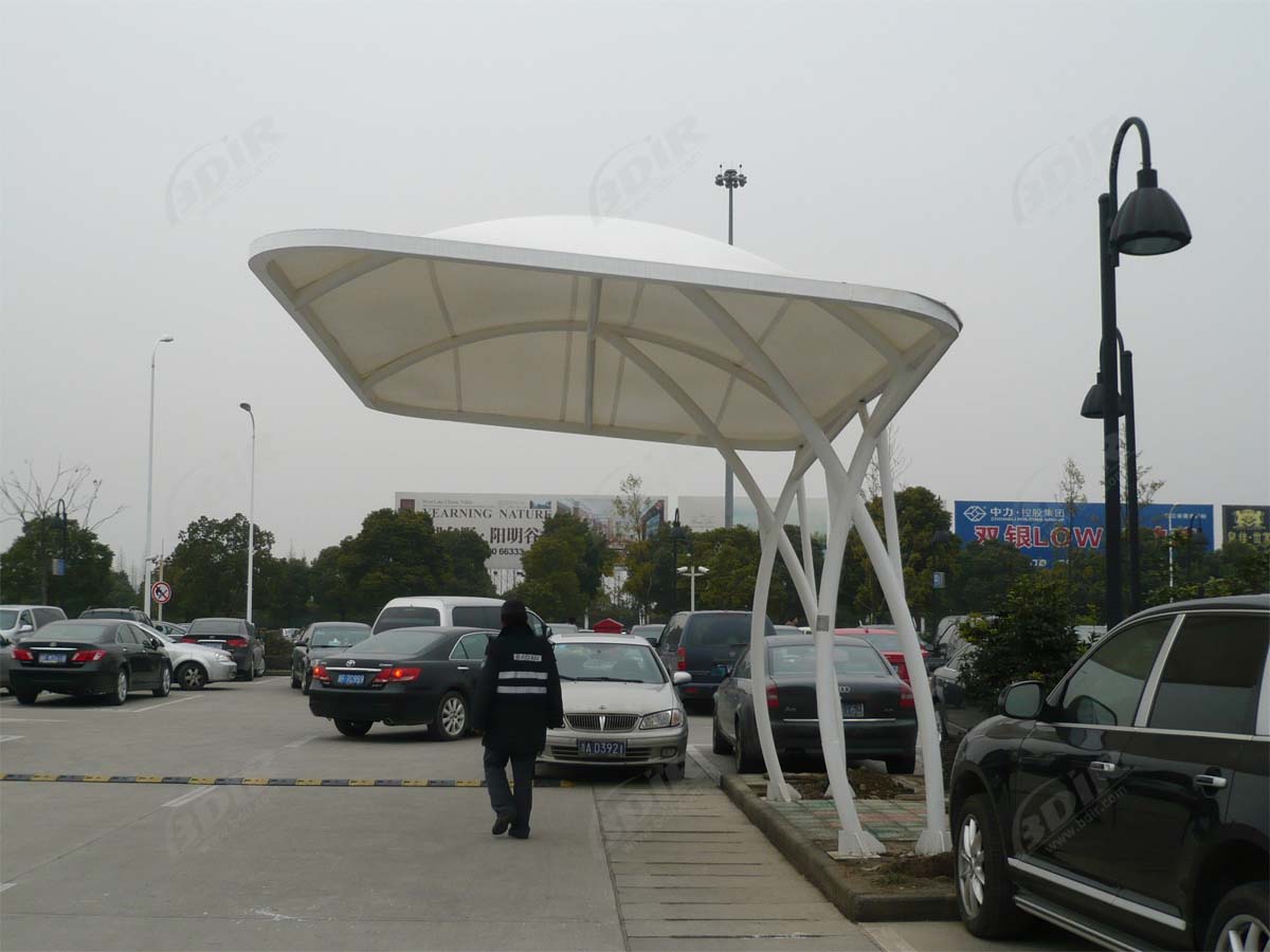 ลานจอดรถสำหรับสนามบินนานาชาติเซียวชาน - หางโจวประเทศจีน
