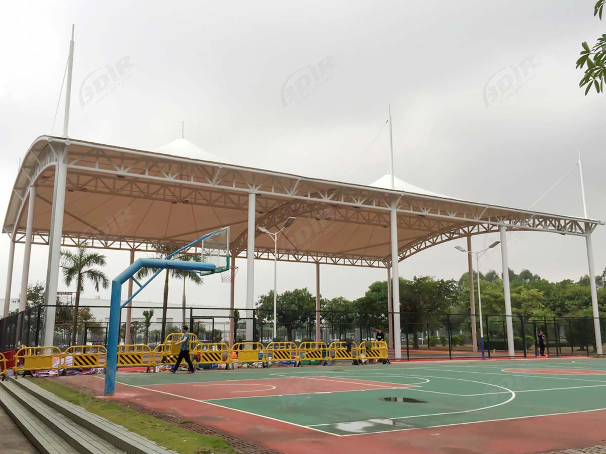Dongfeng Honda สนามบาสเก็ตบอลและสนามกีฬา-Huizhou, China