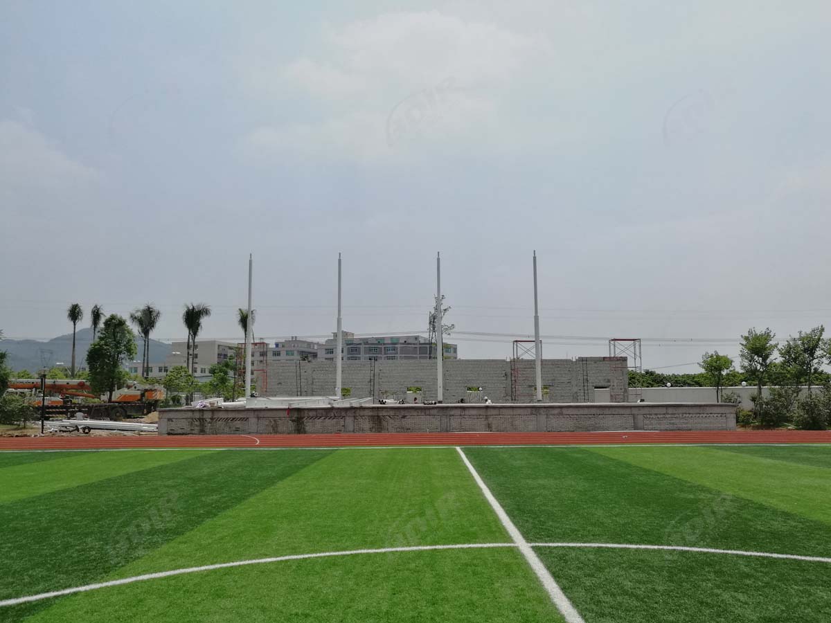 Guangzhou Sanat Okulu Tribün & Sahne Çatısı Için PVDF Kumaş Çekme Yapısı
