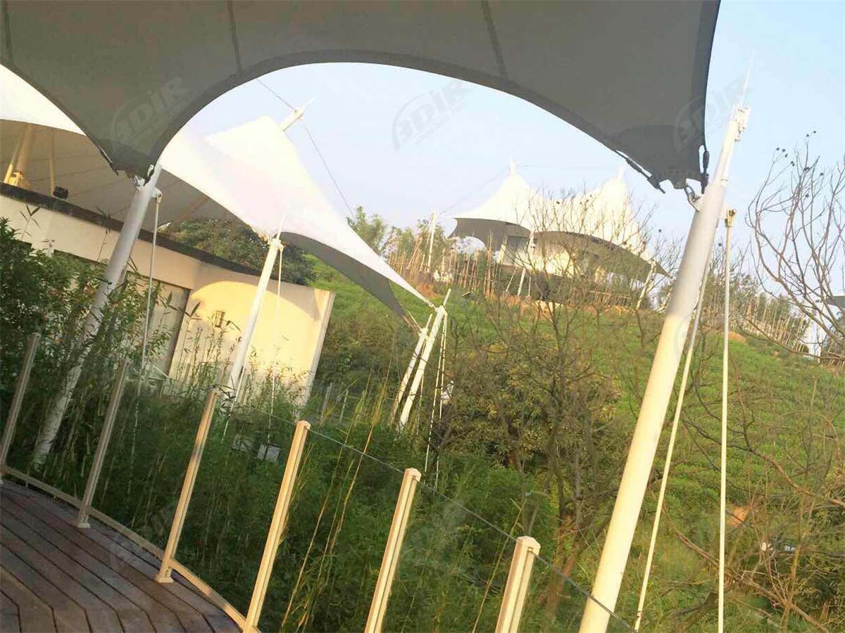 Tentes D'Hôtel | Hôtel Tente de Luxe | Tentes de Villégiature | Éco-Stations de Luxe - Anji, Chine