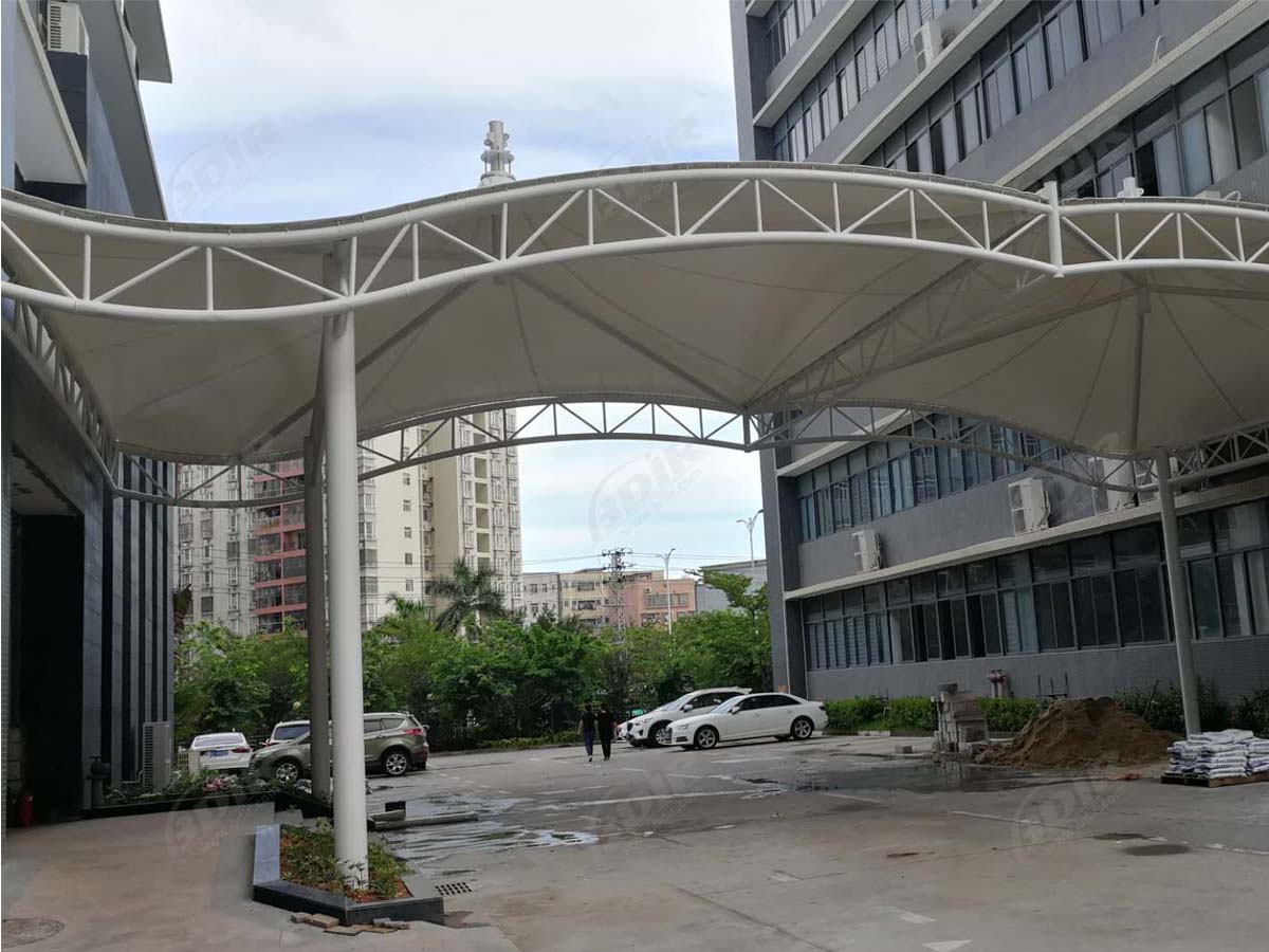 Qunyao Промышленное покрытие для прохода и входная растяжимая структура - Шэньчжэнь, Китай