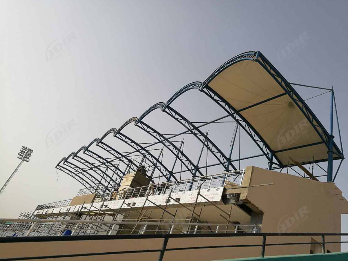 Stadium Grandstand Tensile Canopy Structure - Khartoum, Sudan