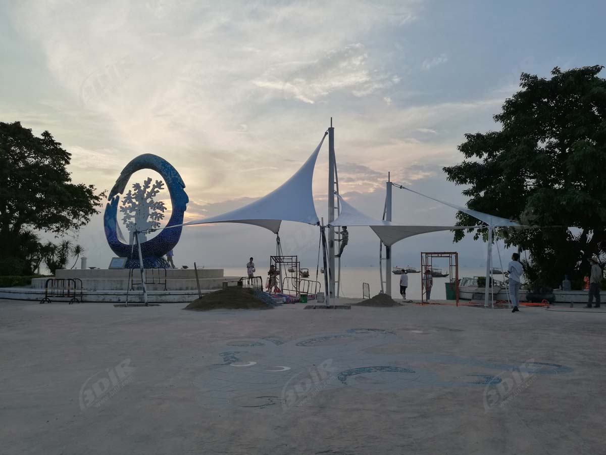 Sunliao залив отдых & Ландшафтная приморская структура Пейзаж Плаза - Хуэйчжоу, Китай