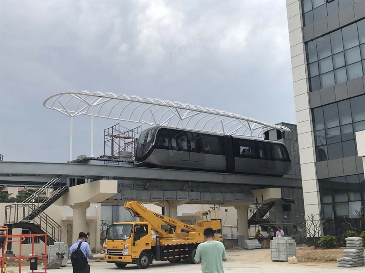 Structure en Tissu Tendu pour La Station de Train Léger Sur Rail du Groupe BYD - Shenzhen, Chine